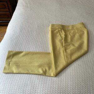 LOFT size 6P yellow pants Marisa cut